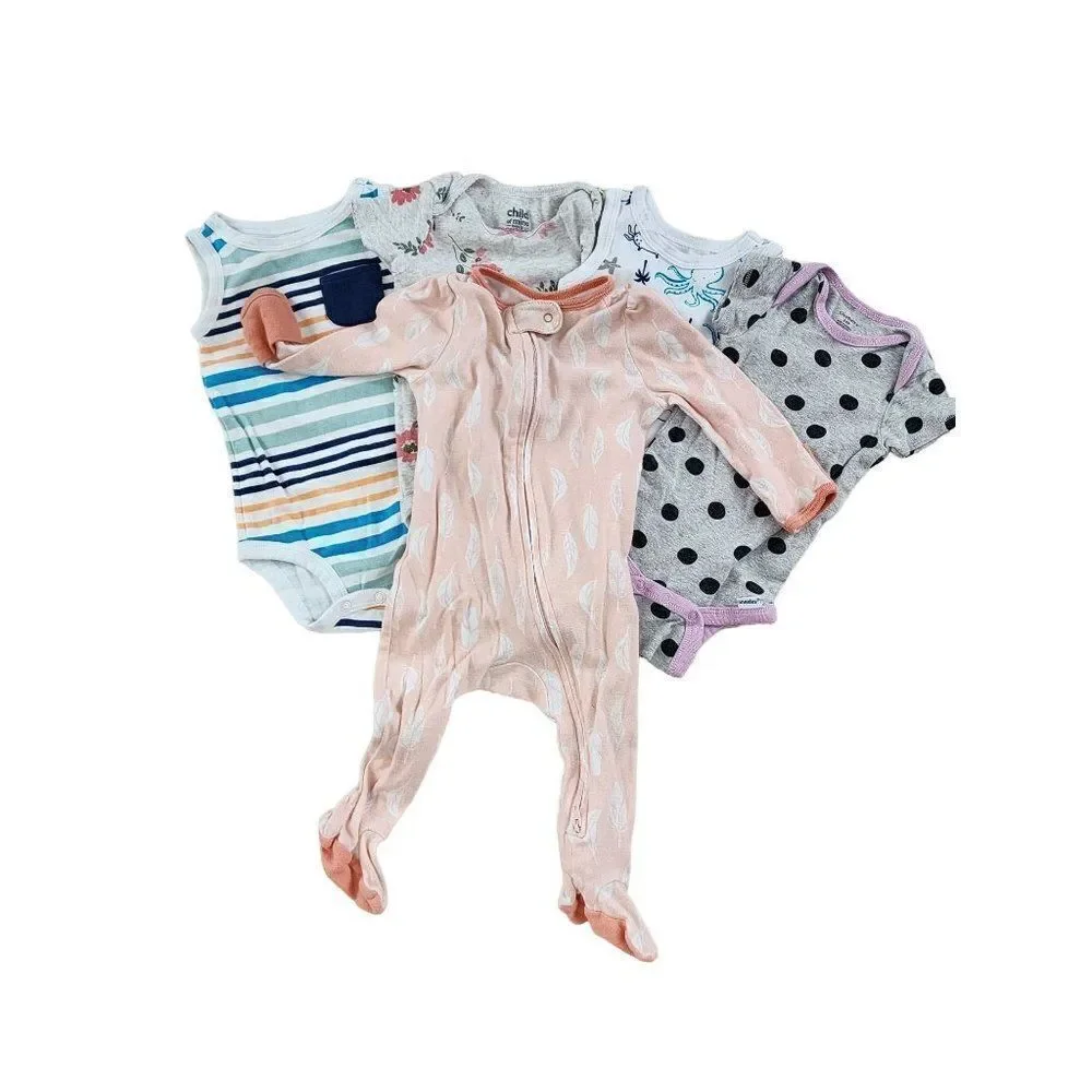 Assorted Onesies 6-9 Month Old, EUC